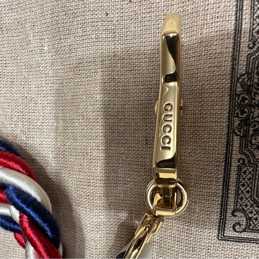 Gucci Sylvie Top Handle Bag Embroidered Leather Mini, EUC - Picture 15 of 16